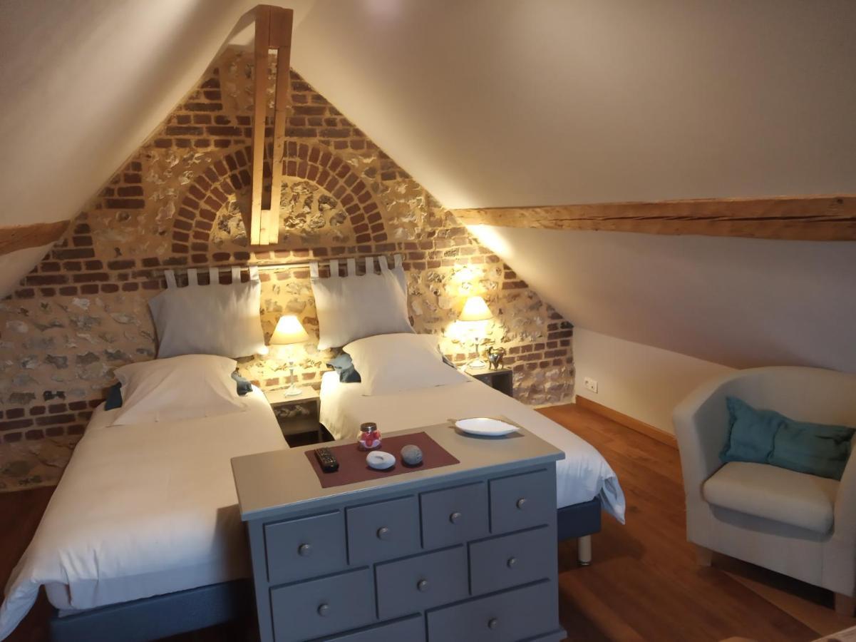 Eco-Gite La Chambre Du Vanneur Mentheville Екстериор снимка